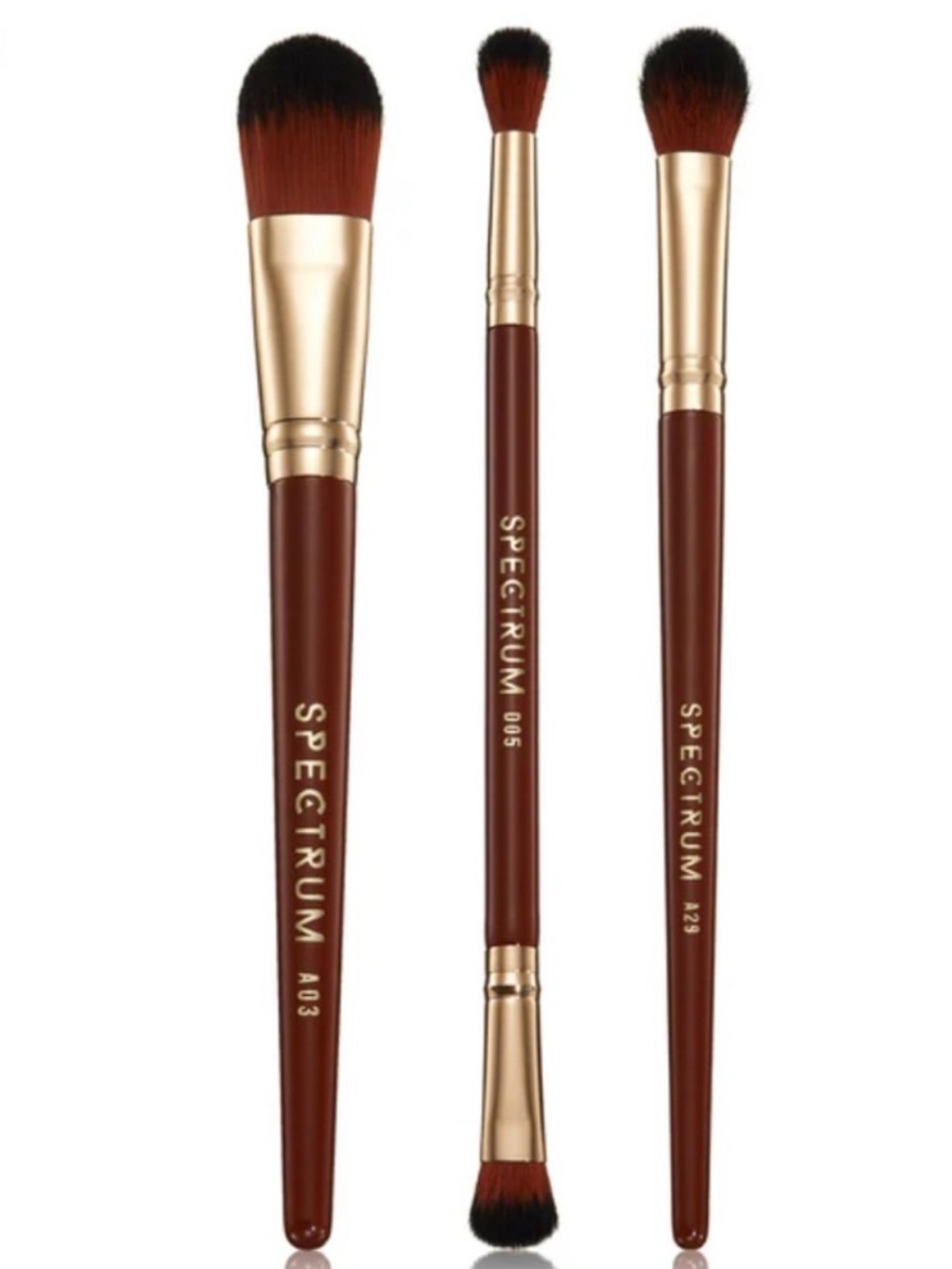 Spectrum Pantherine 3 Piece Makeup Brush Set BRAND NEW/SEALED
